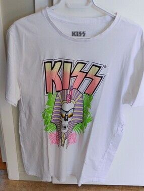 Neon Colors KISS T-shirt Size L